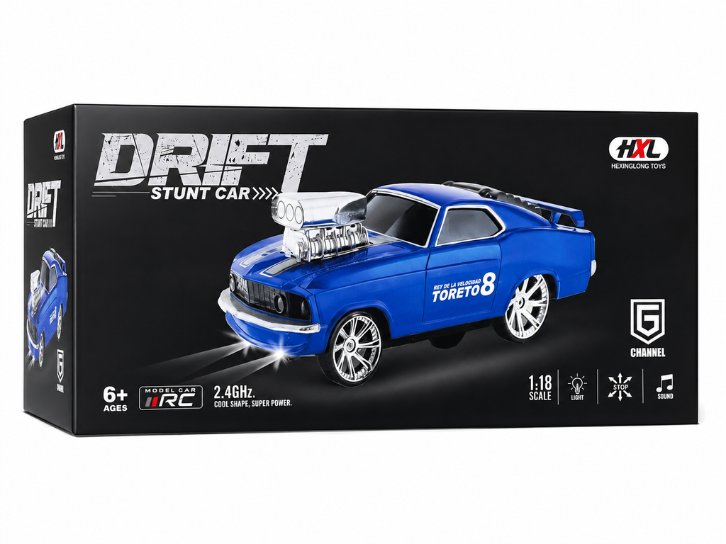 1:18 Scale RC Drift Stunt Car for Kids