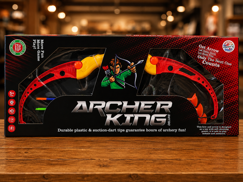 Archer King Deluxe Bow & Arrow Set for Kids