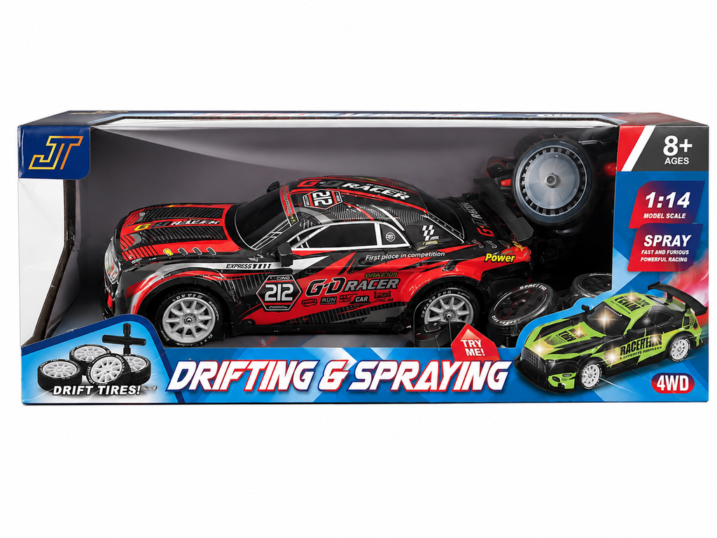 RC Drifting & Spraying Car – 1:14 Scale 4WD