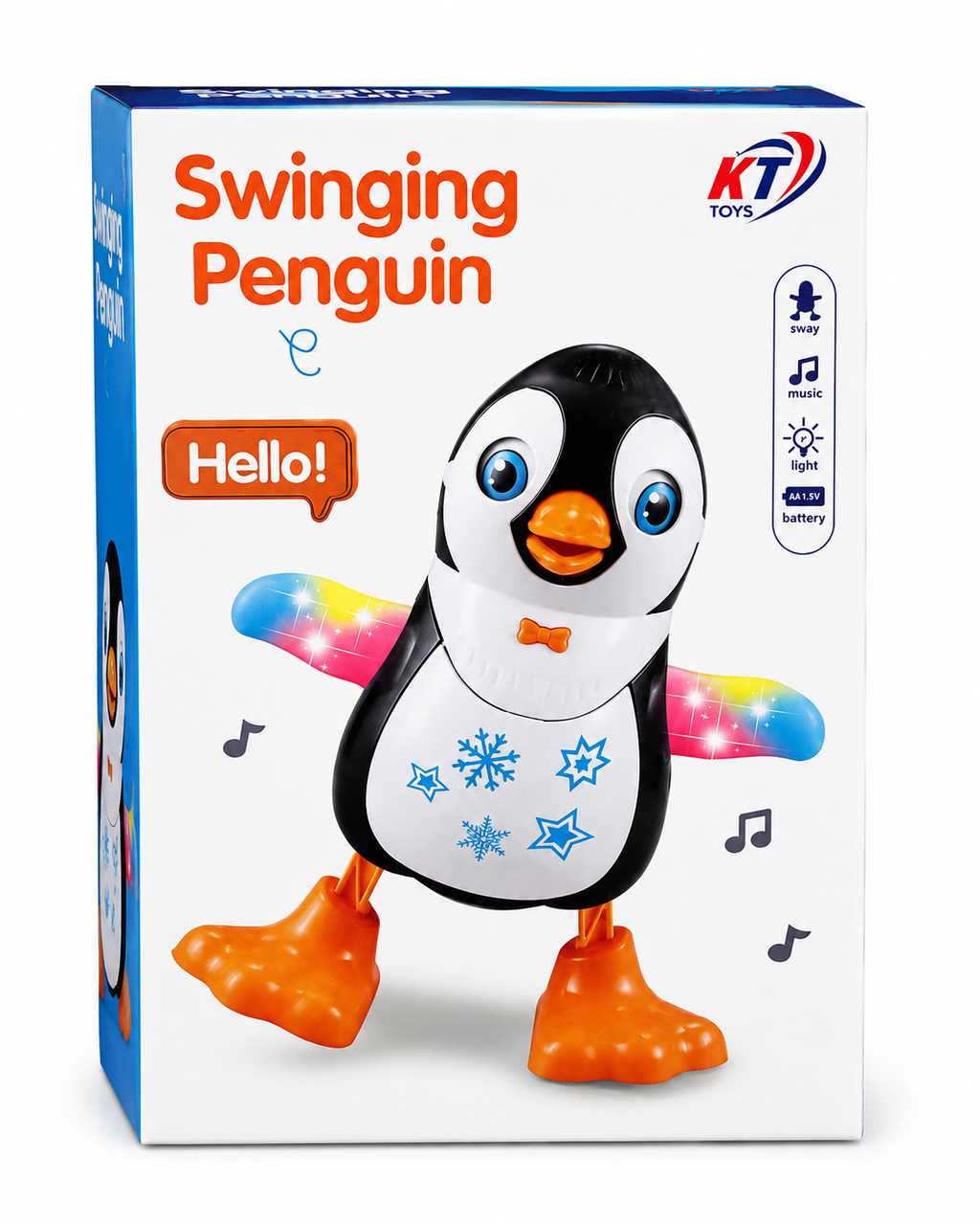 Swinging penguin