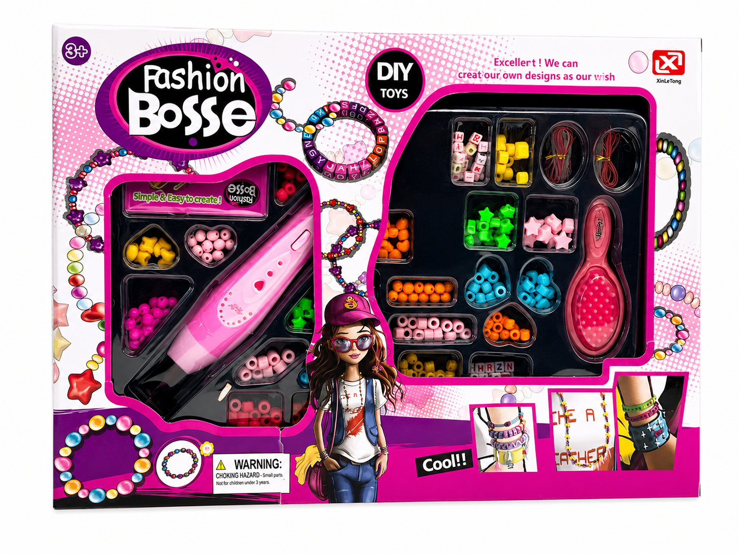 Fashion Bosse DIY Jewelry Making Kit for Kids