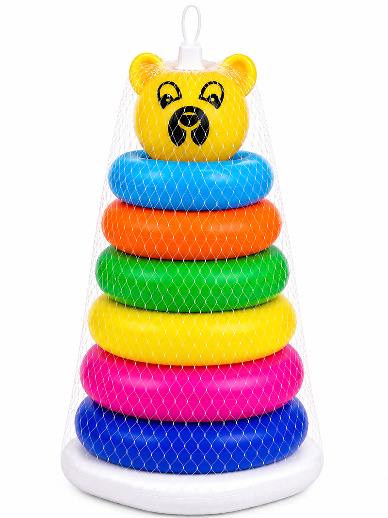 Teddy Rings Stacking Toy