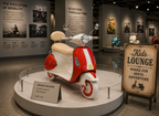 Vintage Vespa scooter
