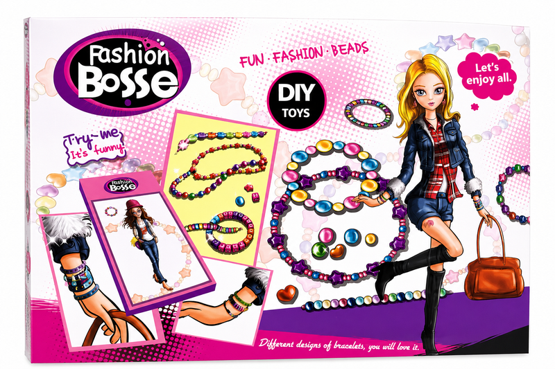 Fashion Bosse DIY Jewelry Making Kit for Kids