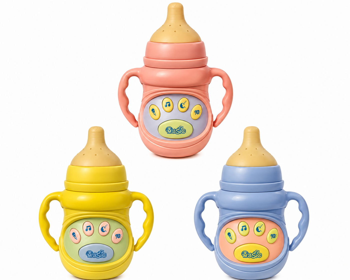 Musical Baby Bottle Toy