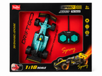 TOYBOI 1:18 SCALE RC RACING CAR WITH SPRAY EFFECT & LIGHTS
