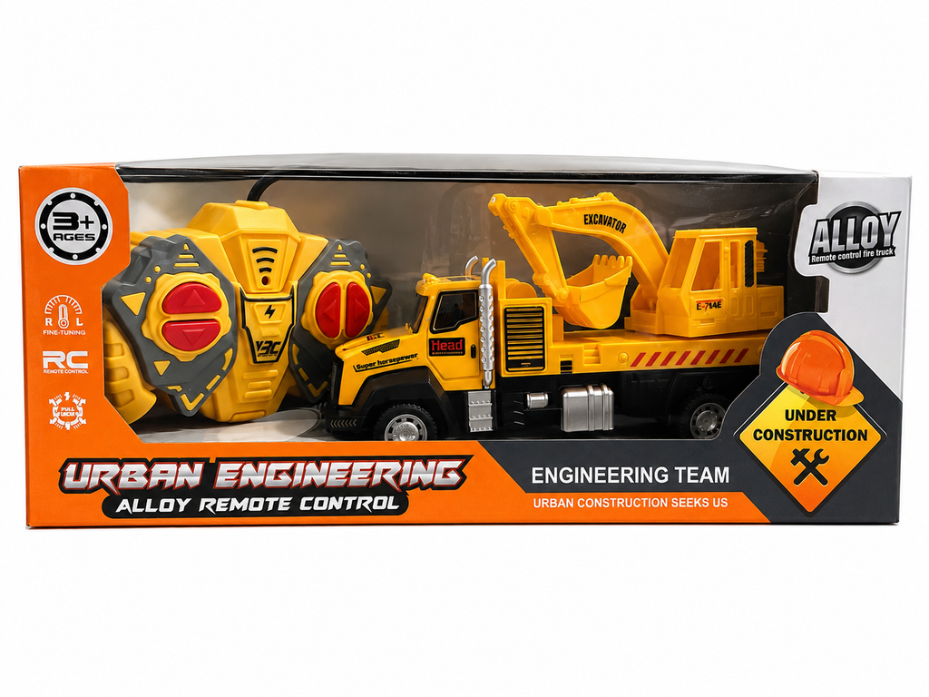 Urban Engineering Alloy Remote Control Excavator Truck