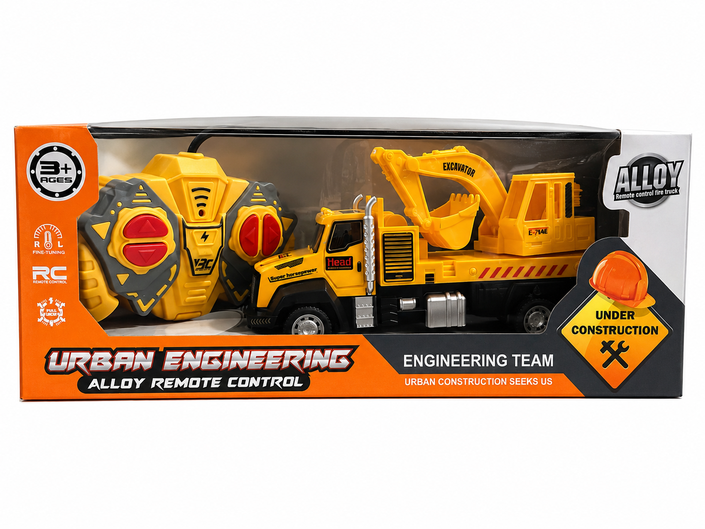 Urban Engineering Alloy Remote Control Excavator Truck