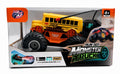 Remote-controlled monster truck school bus