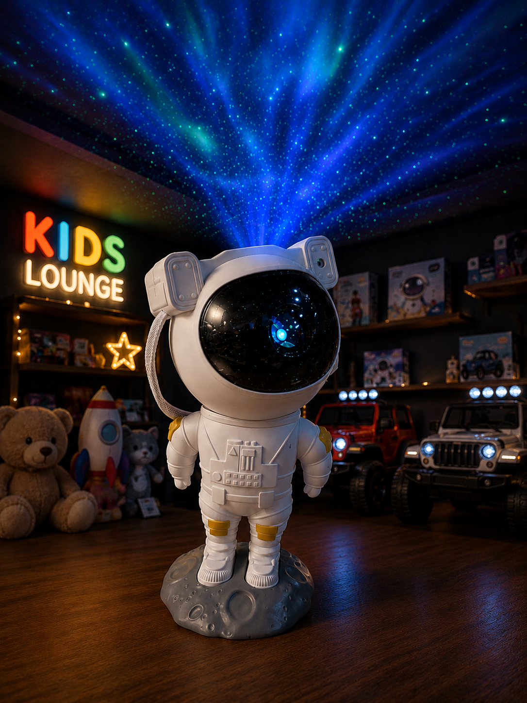 Astronaut Galaxy Star Projector Lamp