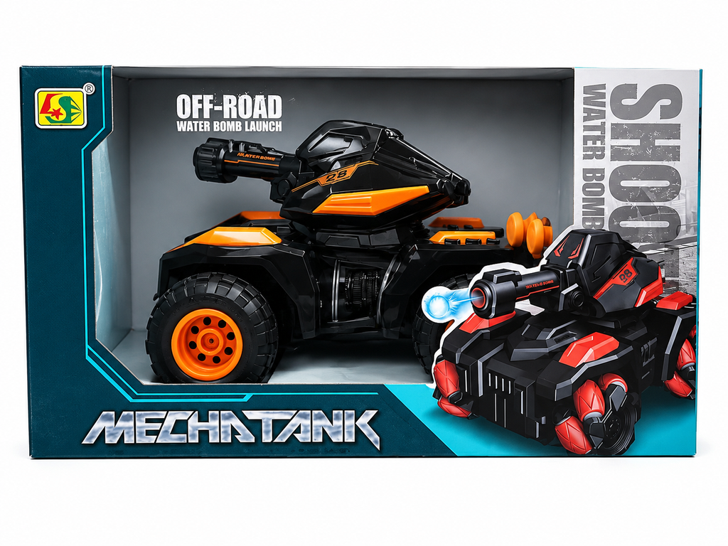 Remote Control Mechatank - Off-Road Water Bomb Launching Tank