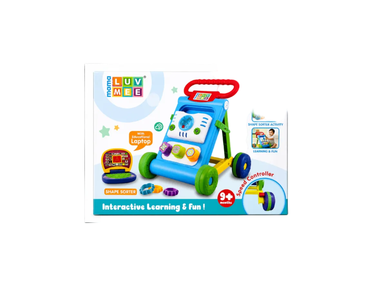 LUVMEE Interactive Learning Baby Walker