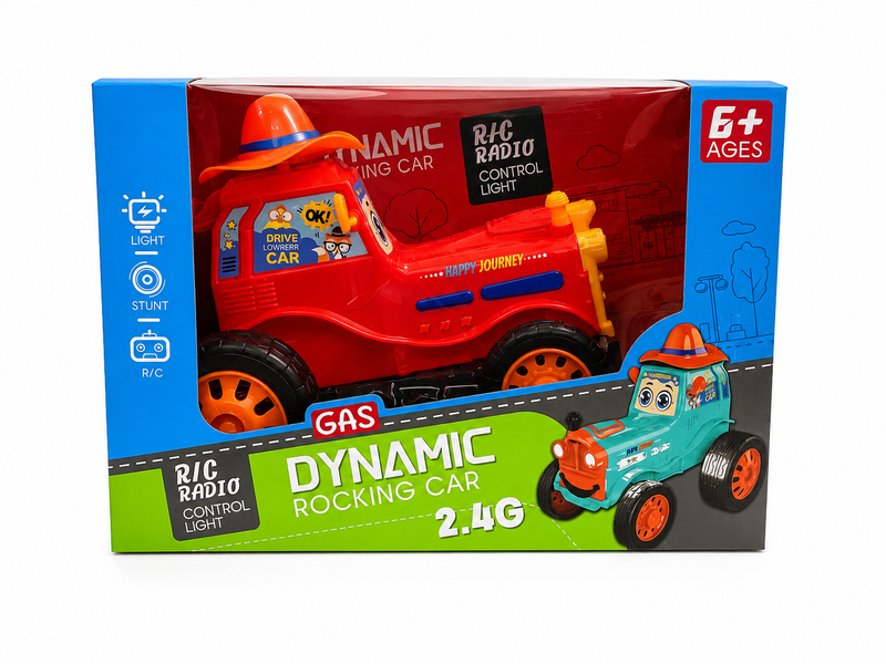 Dynamic Rocking RC Stunt Car