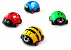 Cute Animal Push & Go Toy Cars Set