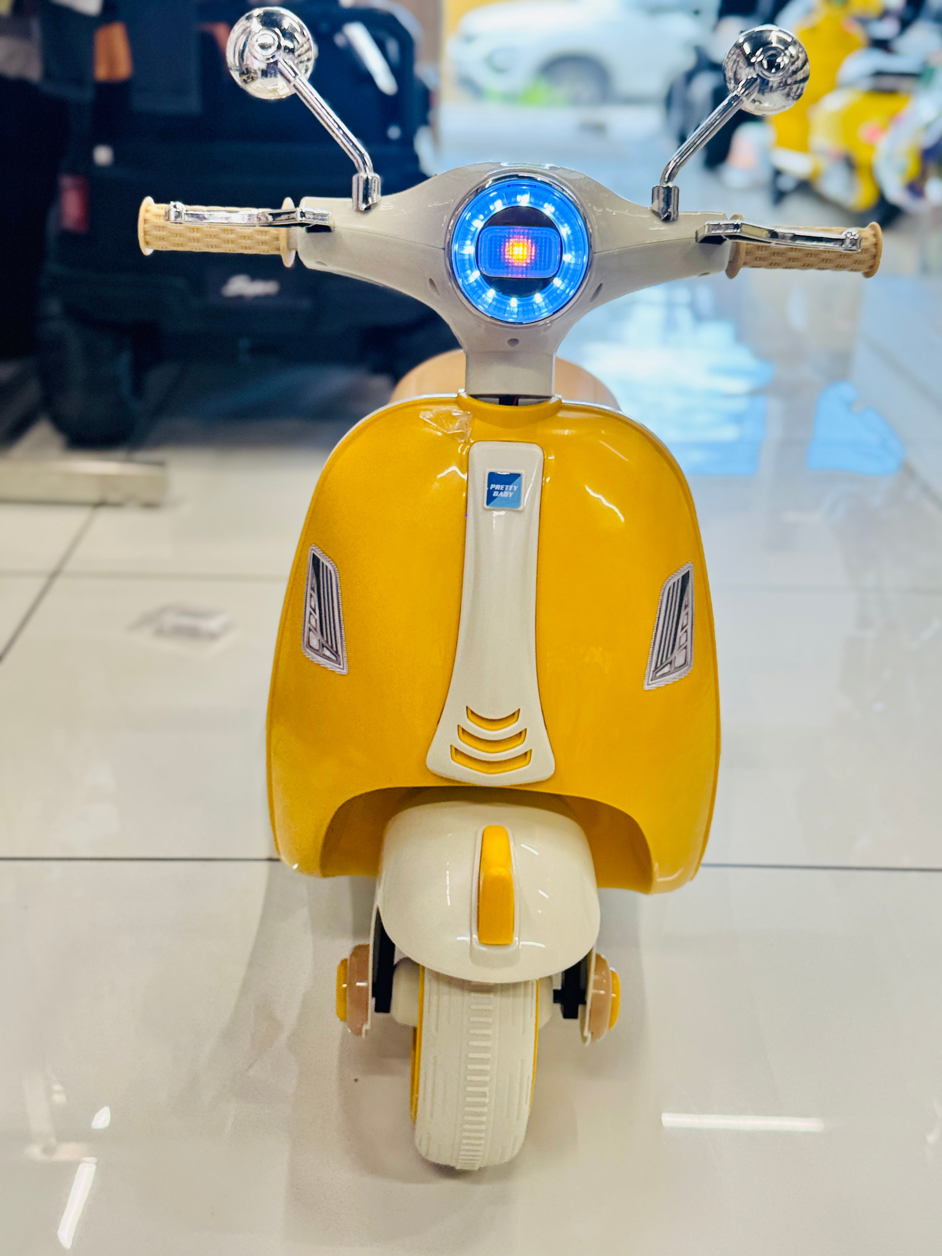 Vintage Vespa scooter