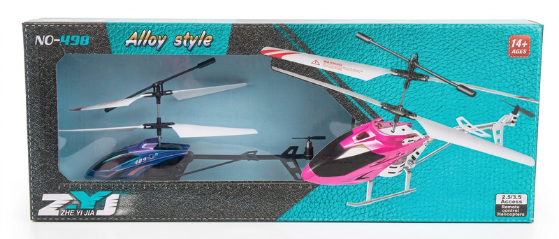Zhe Yi Jia NO-498 Alloy Style Remote Control Helicopte