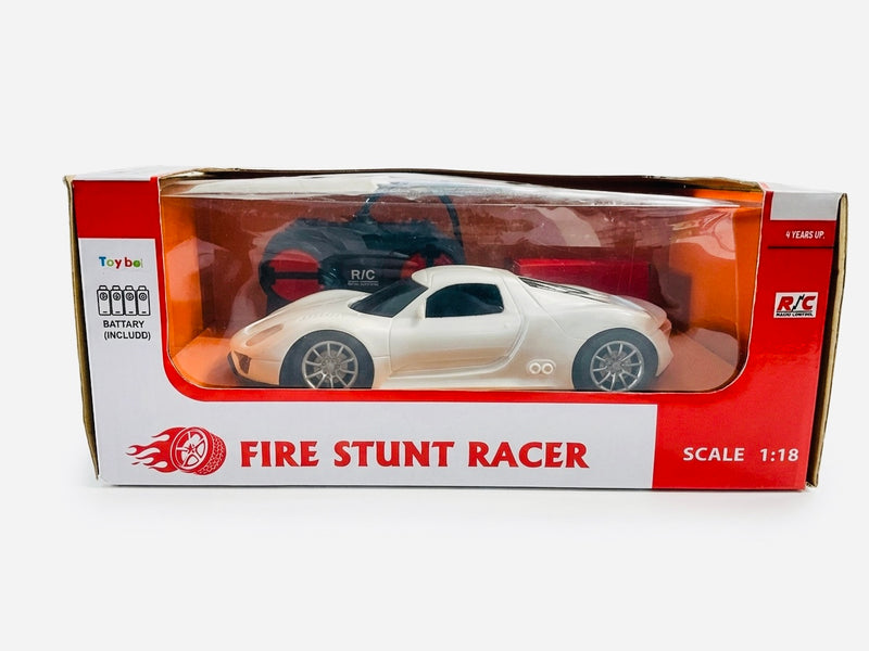 Fire Stunt Racer – 1:18 Scale Remote Control Sports Car