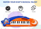 JDL Kids Electronic Piano Keyboard - Musical Learning Toy with Colorful Keys