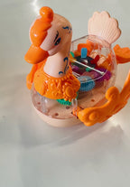 LUMO Gear Swan Interactive Toy – Moving Gears, Lights, & Music